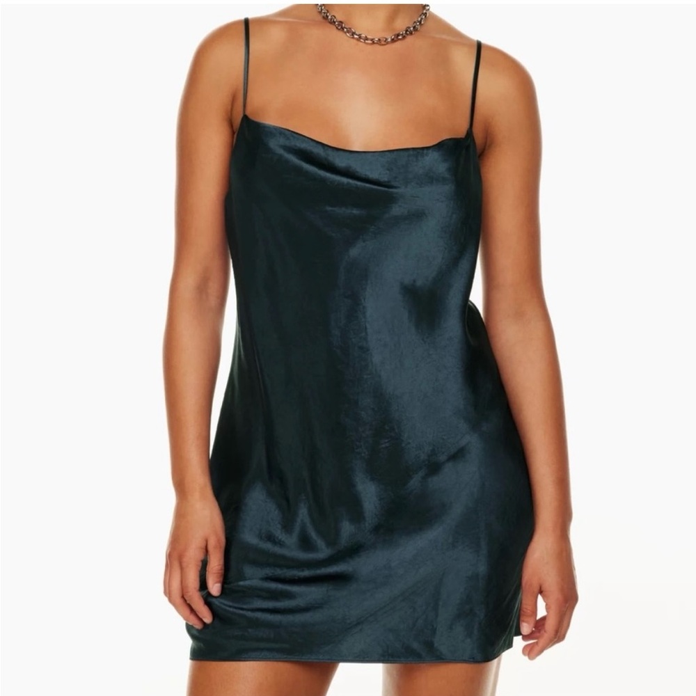 Aritzia Model Mini 90s dress in Total Eclipse Navy NWT